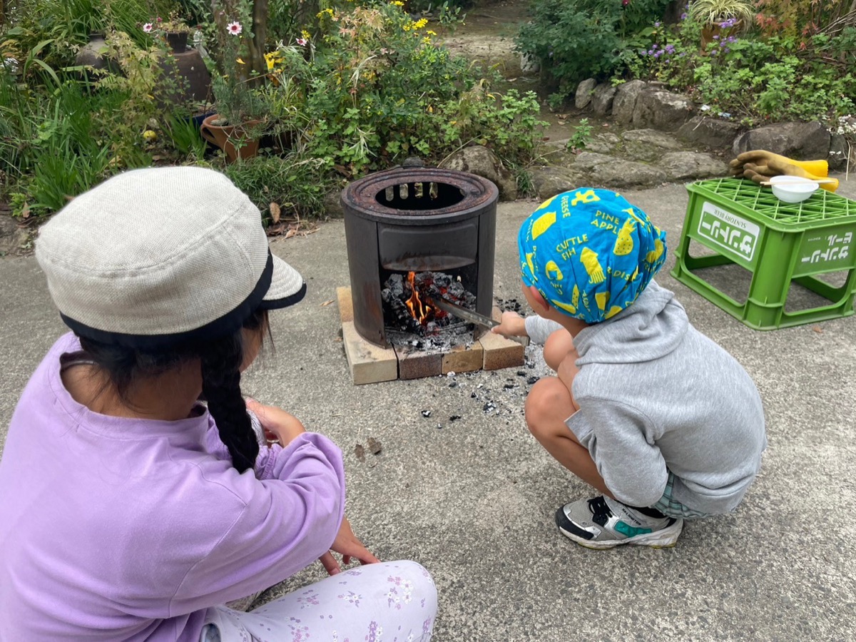 家庭料理作り体験の様子
