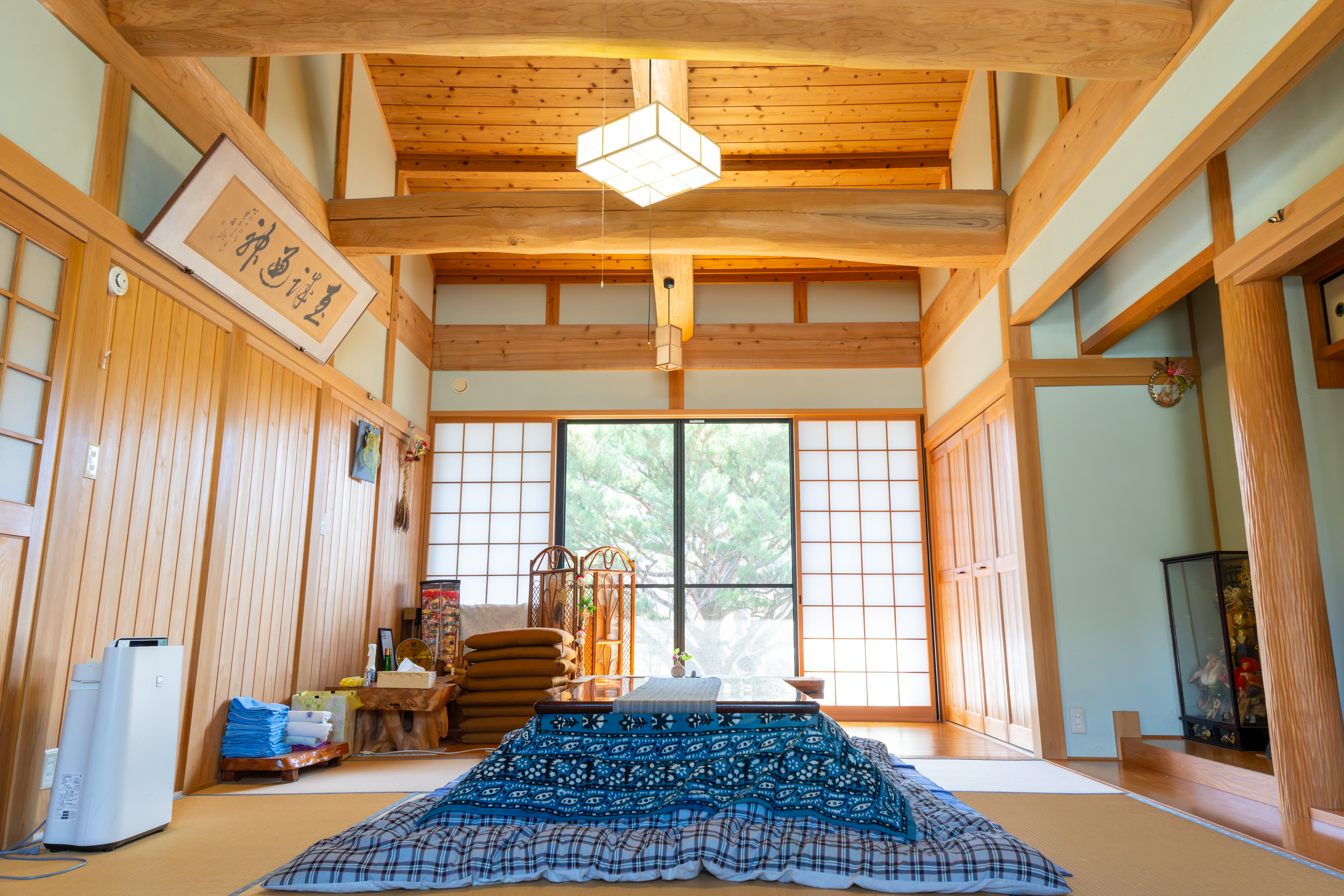 宿泊する和室