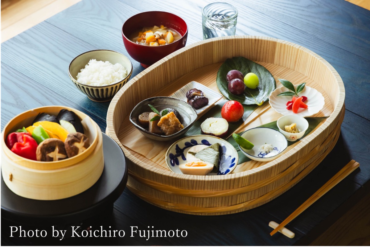 Craft inn 手の朝食